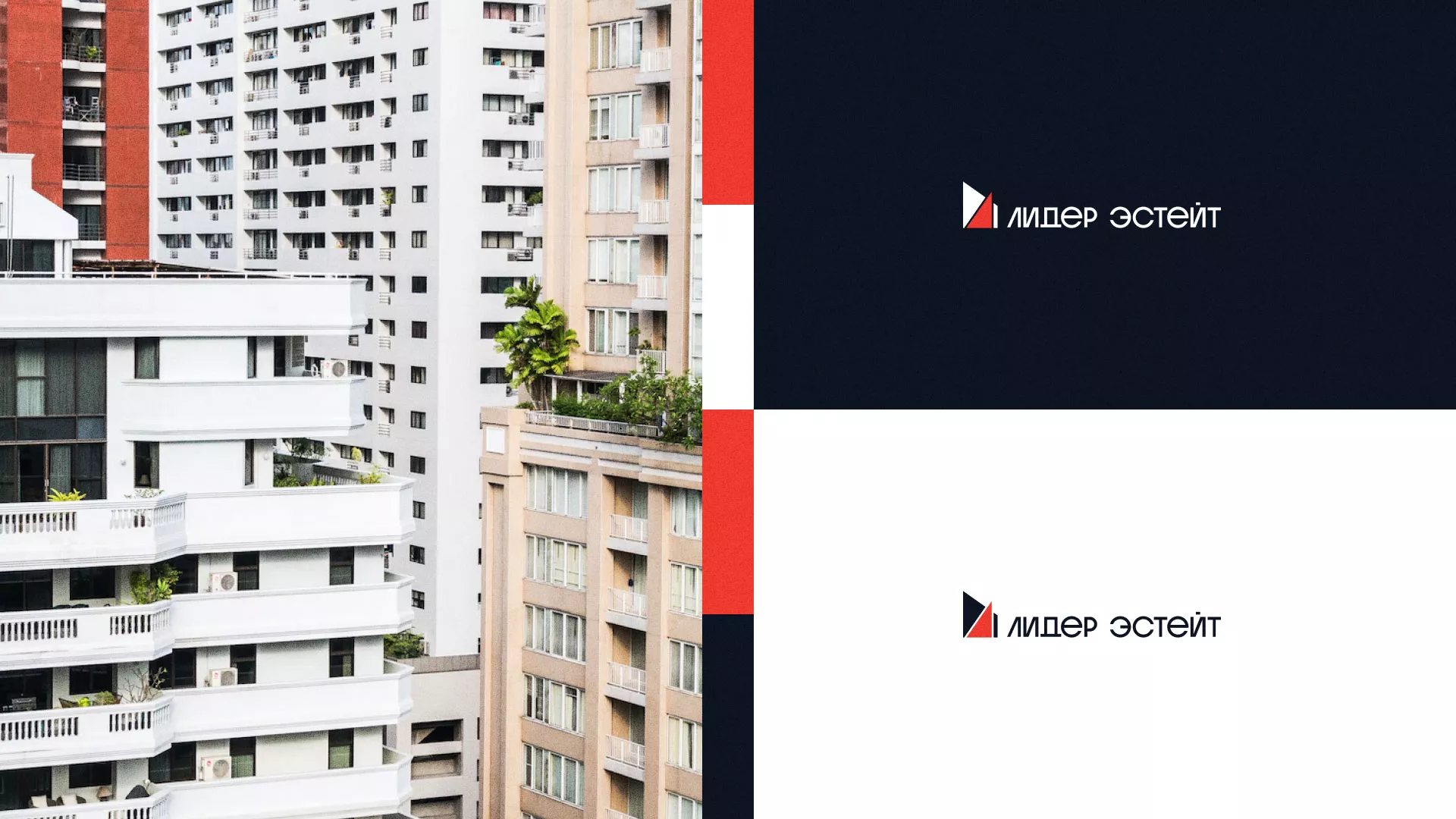 Сделали логотип для агентства недвижимости «Лидер Эстейт» в Гаджиево