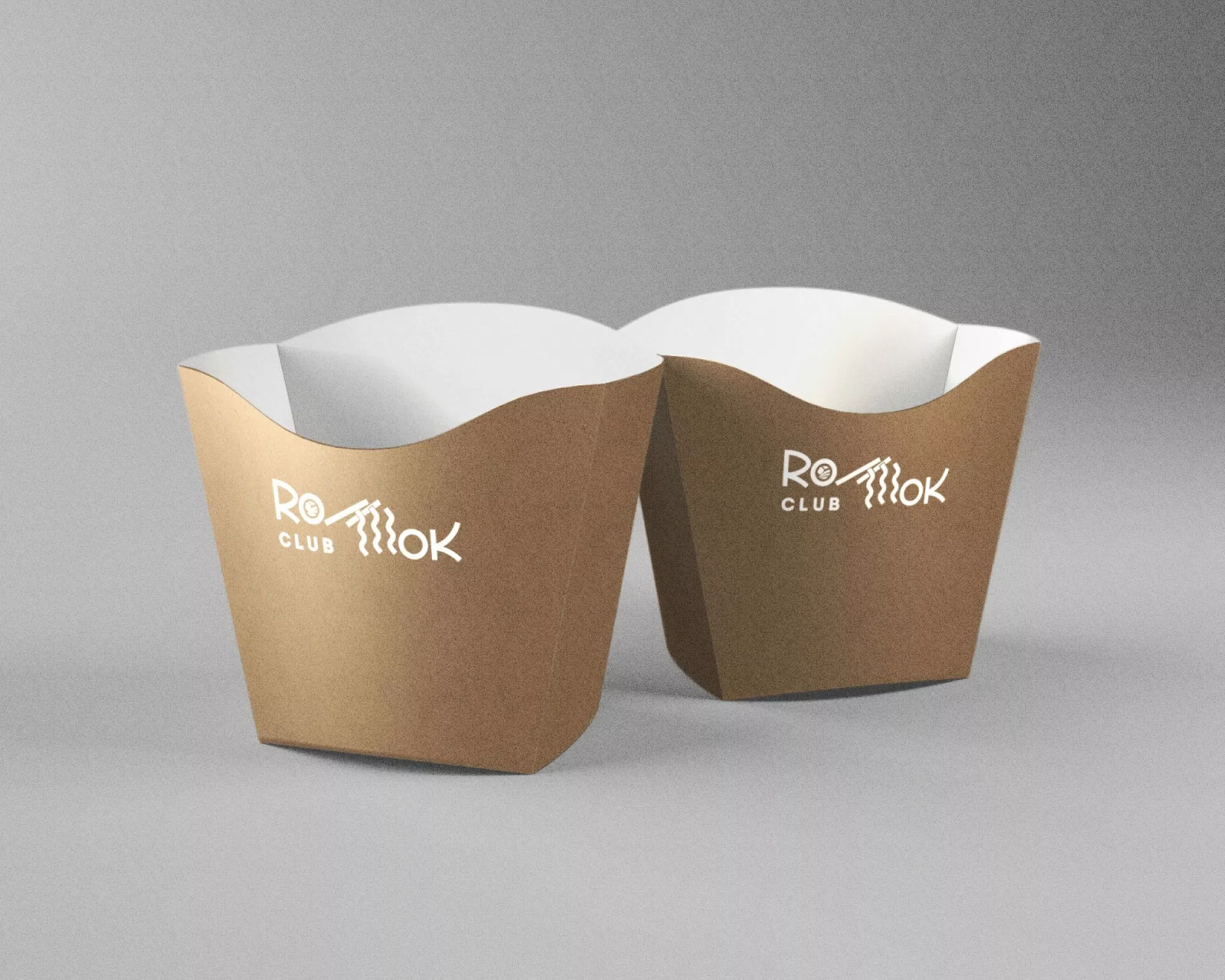 Создание дизайна упаковки суши-бара «Roll Wok Club» в Гаджиево