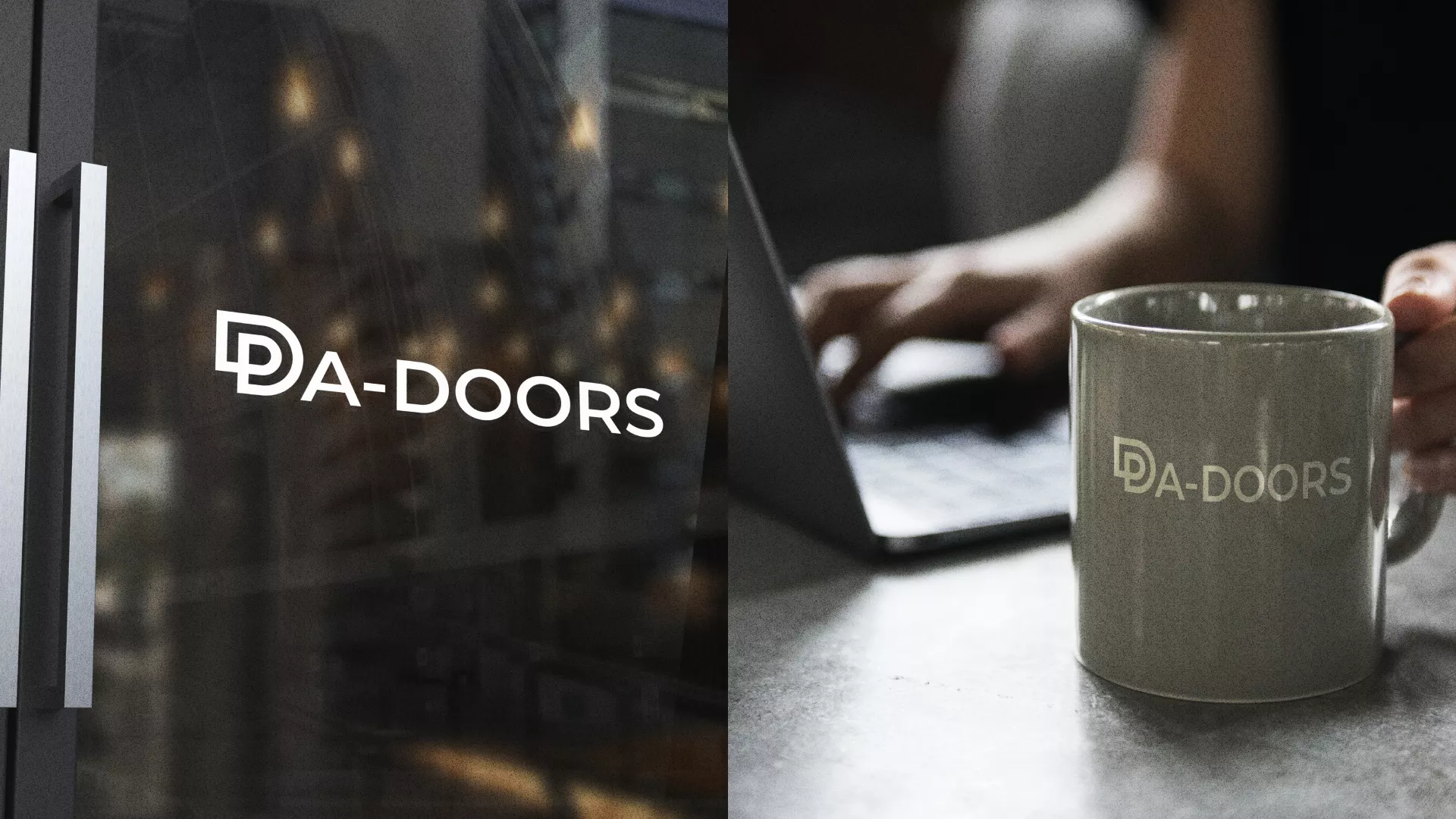 Создание логотипа компании «DA-DOORS» в Гаджиево